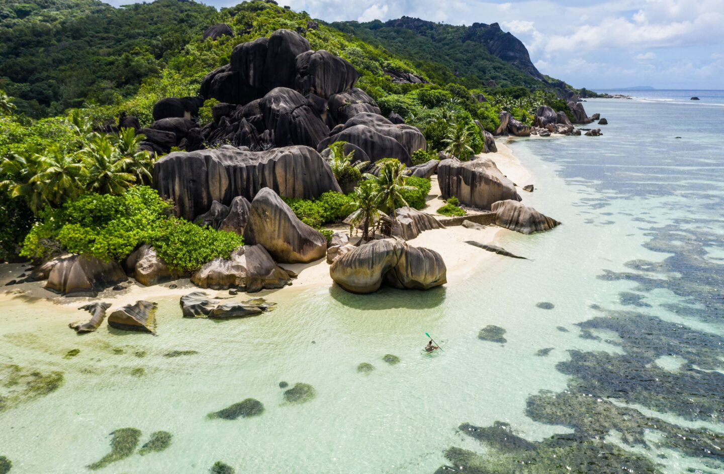 Entorno natural de Le Domaine de L’Orangeraie Resort & Spa en La Digue