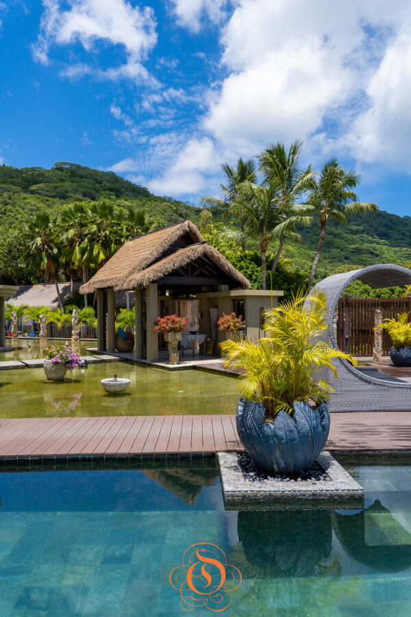Piscina de Le Domaine de L’Orangeraie Resort & Spa en La Digue